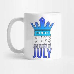 Kings are born in July Mug